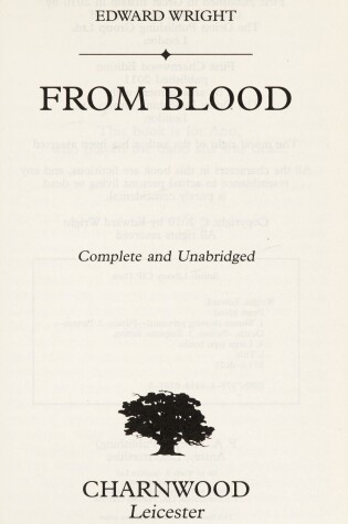 Cover of From Blood
