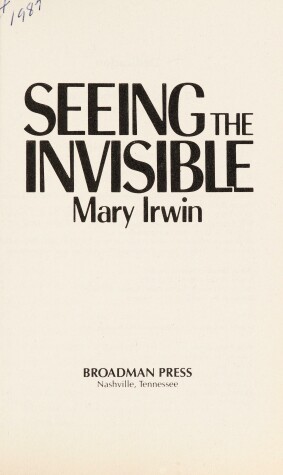 Book cover for Seeing the Invisible