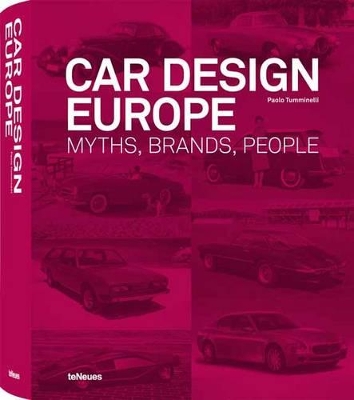 Book cover for Car Design Europe: Myths, Brands, People