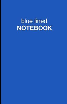 Book cover for Blue Lined Notebook