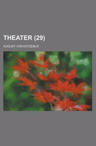 Cover of Theater Volume 29
