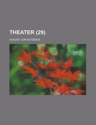 Book cover for Theater Volume 29