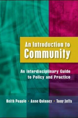 Cover of An Introduction to Community