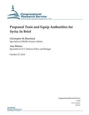 Book cover for Proposed Train and Equip Authorities for Syria