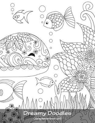 Book cover for Dreamy Doodles Coloring Book for Grown-Ups 5