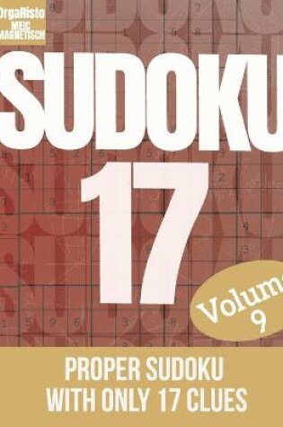 Cover of Sudoku 17 volume 9