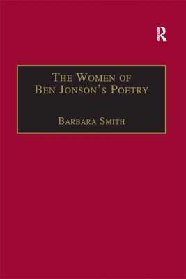 Book cover for The Women of Ben Jonson's Poetry
