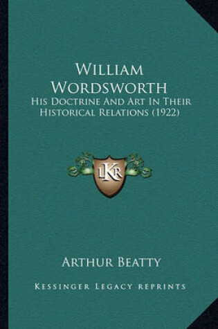 Cover of William Wordsworth William Wordsworth