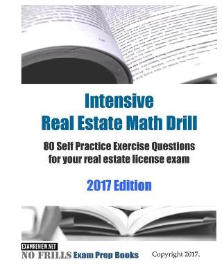 Book cover for Intensive Real Estate Math Drill