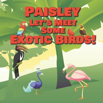 Book cover for Paisley Let's Meet Some Exotic Birds!