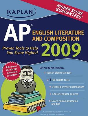 Book cover for Kaplan AP English