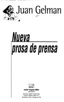 Cover of Nueva Prosa de Prensa