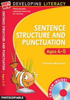 Book cover for Sentence Structure and Punctuation - Ages 4-5