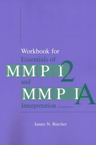 Cover of Workbook-Essentials Of Mmpi-2