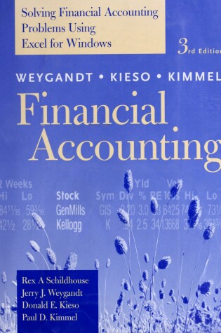 Cover of Financial Accounting 3e Solving Financial Accounting Problems Using Excel for Windows +D3