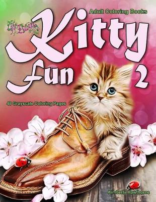 Book cover for Adult Coloring Books Kitty Fun 2