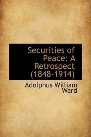 Cover of Securities of Peace