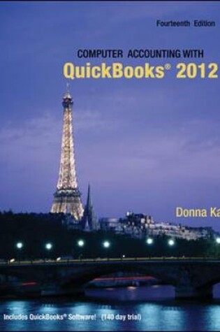 Cover of Computer Accounting with Quickbooks 2012 and Student CD