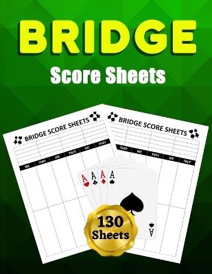 Book cover for Bridge Score Sheets