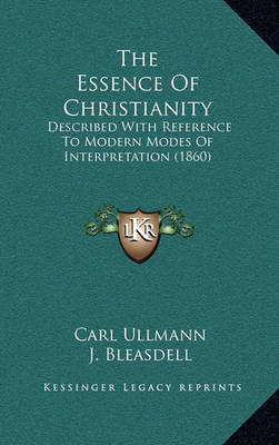 Book cover for The Essence of Christianity