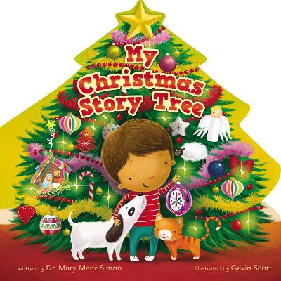 Book cover for My Christmas Story Tree