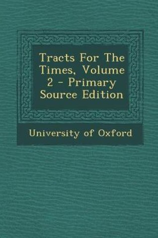 Cover of Tracts for the Times, Volume 2