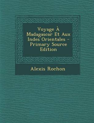 Book cover for Voyage a Madagascar Et Aux Indes Orientales