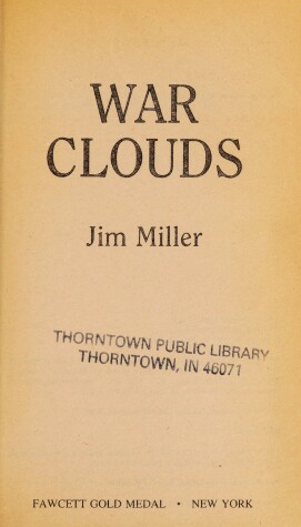 Book cover for War Clouds
