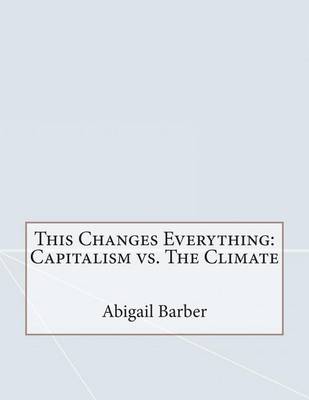 Book cover for This Changes Everything