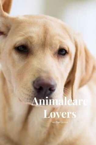 Cover of Animalcare 100 page Journal