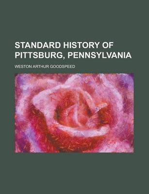 Book cover for Standard History of Pittsburg, Pennsylvania