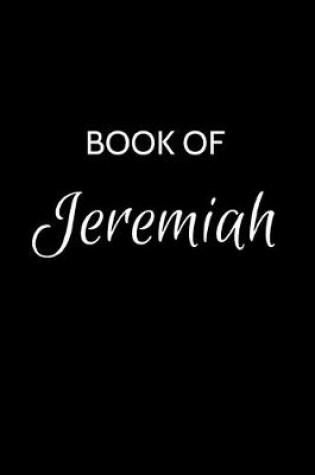 Cover of Book of Jeremiah