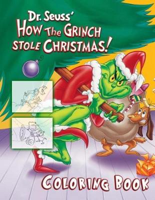 Book cover for How the Grinch Stole Christmas! Coloring Book