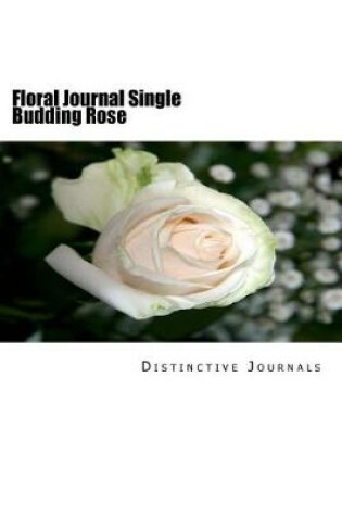 Cover of Floral Journal Single Budding Rose