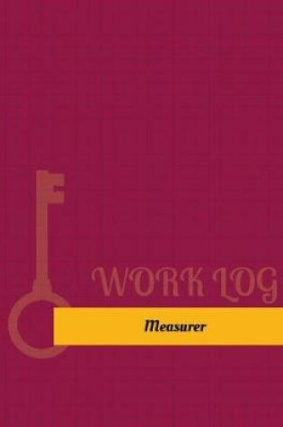 Cover of Measurer Work Log