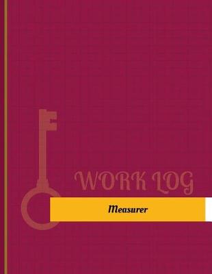 Book cover for Measurer Work Log