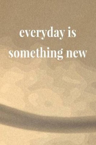 Cover of Everyday Is Something New