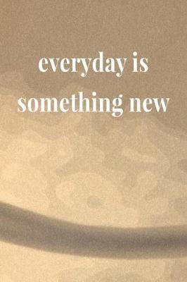 Book cover for Everyday Is Something New