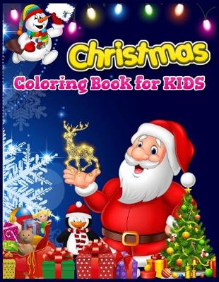 Book cover for Christmas Coloring Books for Kids