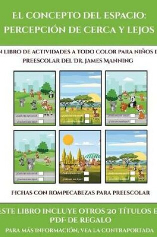 Cover of Fichas con rompecabezas para preescolar (El concepto del espacio