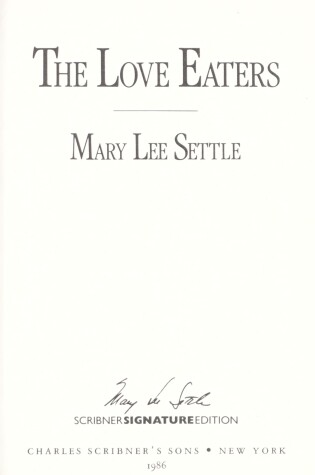 Cover of The Love Eaters