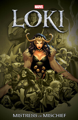 Book cover for Loki: Mistress of Mischief