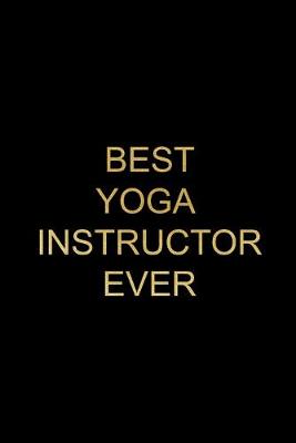 Book cover for Best Yoga Instructor Ever