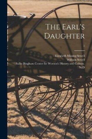 Cover of The Earl's Daughter; 1