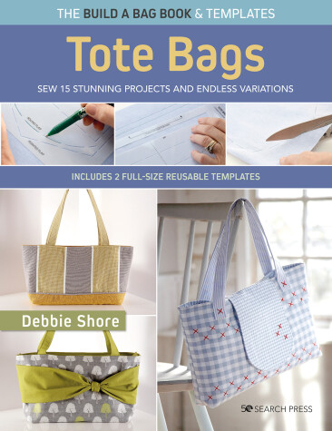 Cover of The Build a Bag Book: Tote Bags (paperback edition)