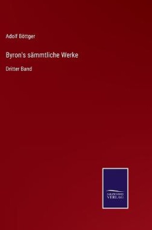 Cover of Byron's sämmtliche Werke