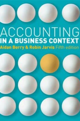 Cover of Accounting in a Business Context