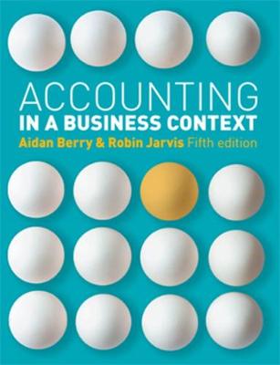 Book cover for Accounting in a Business Context