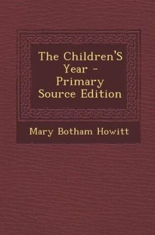 Cover of The Children's Year