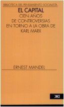 Book cover for Capital, El. Cien Anos de Controversias En Torno a la Obra de Karl Marx